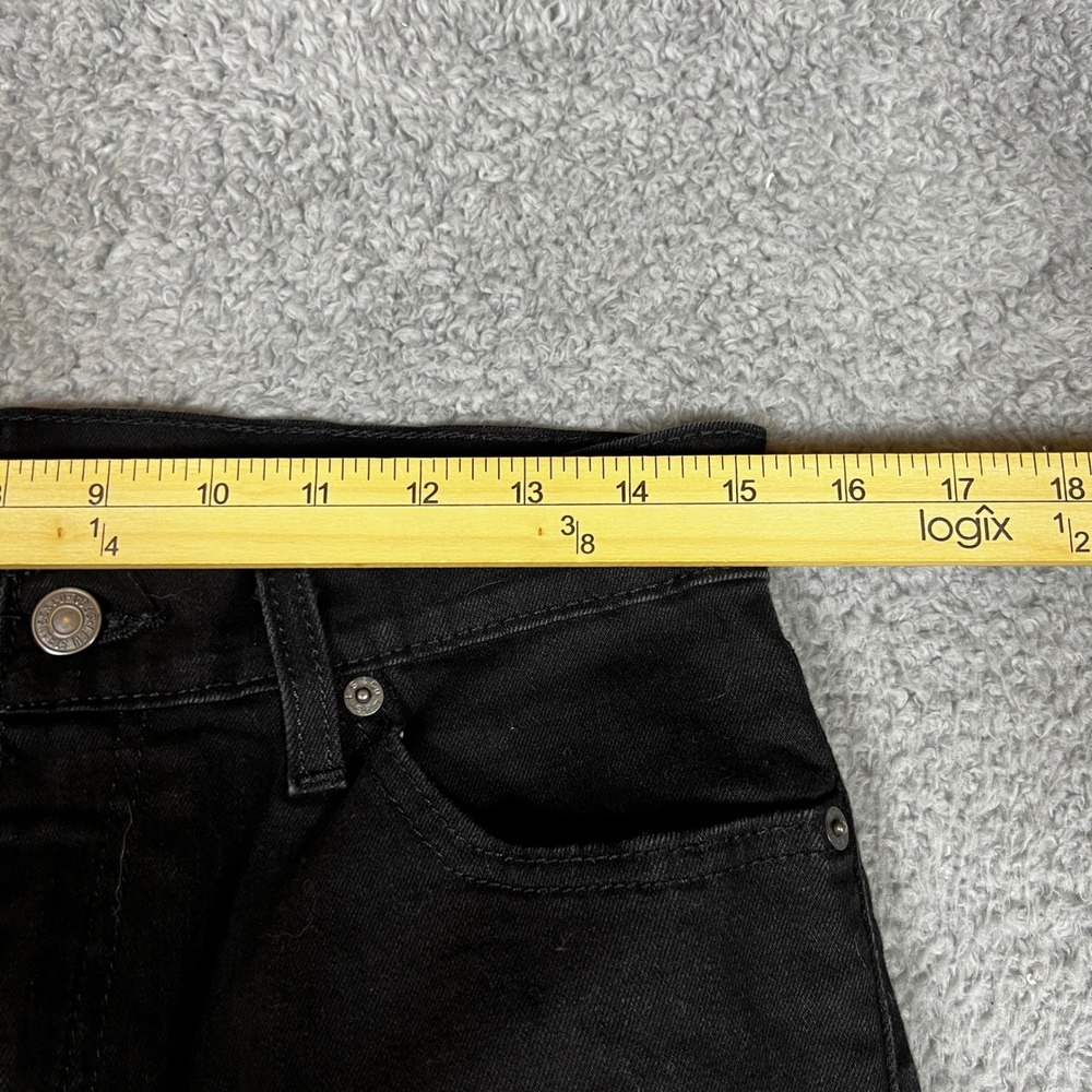 Levi's 511 Slim Fit Jeans Mens 30x32 Black Excellent Stretch Denim Office - Picture 6 of 9